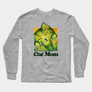 Cat Mom Long Sleeve T-Shirt